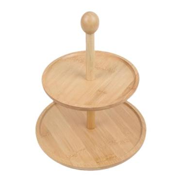 Imagem de ＫＬＫＣＭＳ Suporte para cupcakes, expositor de mesa de sobremesas, suportes para sobremesas com bandejas de vários andares para celebrações, casamentos, salas de, Redondo