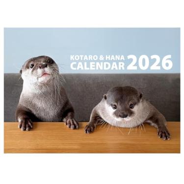 Imagem de KOTSUMET Calendário de mesa oficial OTTER KOTARO & HANA 2026