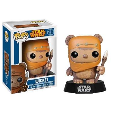 Imagem de Funko POP Star Wars: Wicket Bobble Figura