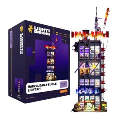 Imagem de Light Kit Compatible with Lego Marvel Daily Bugle 76178, LED Lighting Kit for Adults, DIY Brick Lights Accessories for Icons Sets, Office Gift Building Display (Model Not Included)