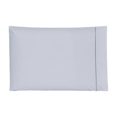 Imagem de Fronha Premier Avulsa Hipercal 200 Fios 80% Algodão, 20% Poliéster - Cinza