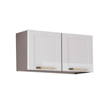 Imagem de Armário De Cozinha Modulado Colors 6000 C- 2 Portas 70cm Branco - Bertolini