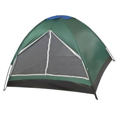 Imagem de Barraca De Camping 3 Pessoas Impermeável C/ Bolsa - Tesla Store, Verde