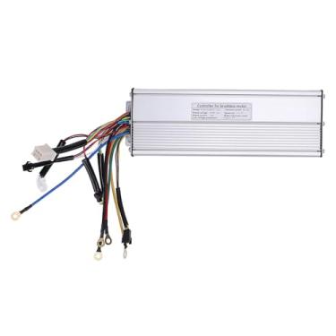 Imagem de Alomejor Alomejor 48V 52V Motor Controller, 1500W 2000W 50A Square Wave Aluminium Ligonler Com Linha de Lâmpada para Motores Elétricos e Scooters de Medidor KT