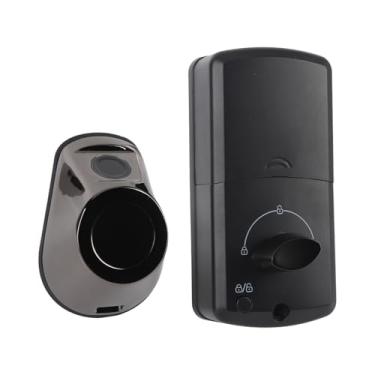 Imagem de Fafeicy Fechadura de Entrada de Porta Com Impressão Digital, Fechadura de Sensor Biométrico Inteligente Com Acesso Remoto, Ideal para Portas de Madeira e Adequada para Todas As Idades