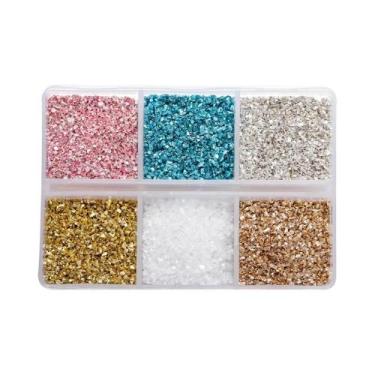 Imagem de Pedras De Vidro Trituradas De 30g Para Preenchimento De Resina, Pedra 