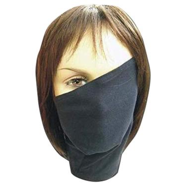 Imagem de Máscara facial Cosplay Kakashi, pano macio respirável preto
