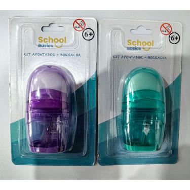 Imagem de APONTADOR C BORRACHA SORT SCHOOL BASICS