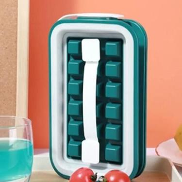 Imagem de Forma De Gelo De Silicone Para Hóquei No Gelo 2 Em 1, Fabricador De Ge