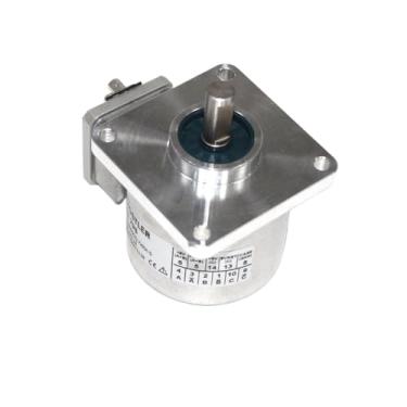 Imagem de NICGQMQR Peças sobressalentes para elevador de escada rolante codificador rotativo para máquina principal AAA659C3 E411 RI58-R/10000GQ.7XRX-S