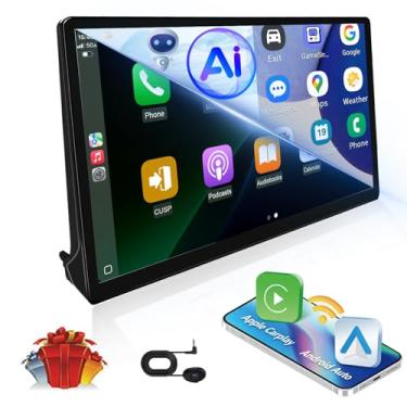 Imagem de CUSP Rádio estéreo automotivo de 15 polegadas para Toyota Tacoma 4 Runner X Runner 2024 2025 2026, reprodutor multimídia Android com CarPlay sem fio e Android Auto, 8 GB + 128 GB + 4G LTE (América do