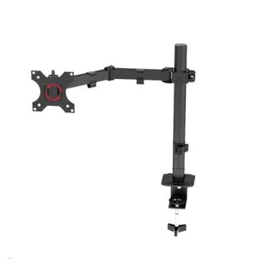 Imagem de Suporte para monitor duplo, suporte de extensão, braço, clipe na mesa, suporte de monitor de ângulo ajustável (um braço)