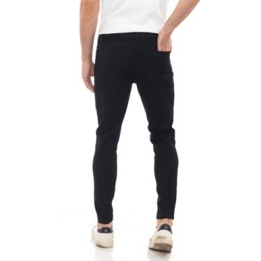 Imagem de Calça Jeans Masculina Skinny Black Power Fashion - PRETA - Via Estilo,