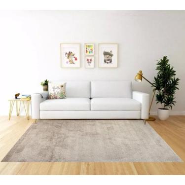 Imagem de Tapete quadrado 1,50x1,50 apolo não escorrega moderno lavavel resisten