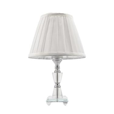 Imagem de Abajur Cristal Bivolt 35cm Mesa Quarto Sala(136)