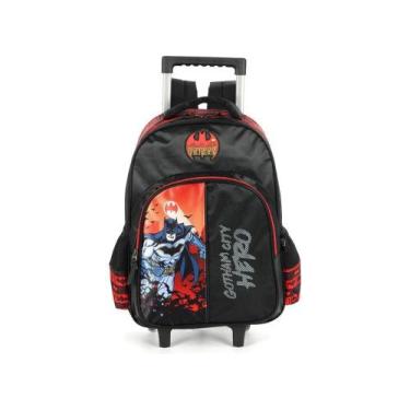 Imagem de Mochila De Carrinho Batman Vermelha - Luxcel