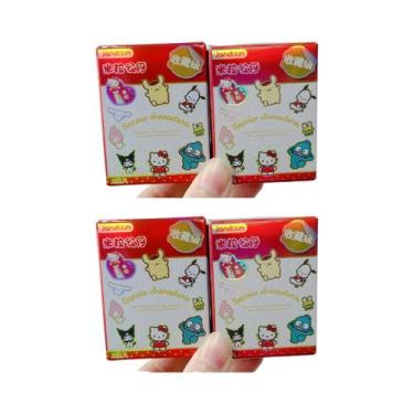 Imagem de Bonecas Colecionáveis Mini Kuromi Hello Kitty Da Família Sanrio, Figur