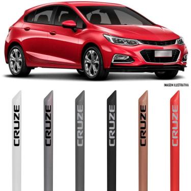 Imagem de Jogo Friso Lateral Pintado Chevrolet Cruze 2017 2018 2019 2020 2021 2022