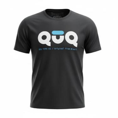 Imagem de Camiseta Quq 100% Poliamida Corte Slim E Proteção Uv Treinos-Unissex