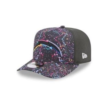 Imagem de BONE NEW ERA 9FIFTY A-FRAME LOS ANGELES CHARGERS NFL PRETO-Masculino