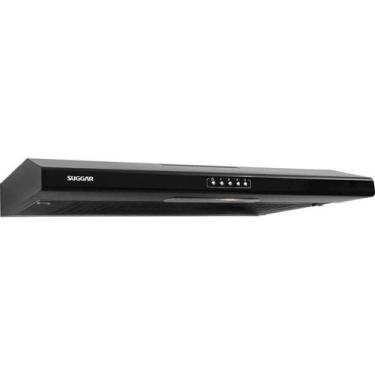 Imagem de Depurador De Ar Slim 80 Cm Preto 220V - Suggar, 220V