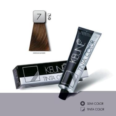 Imagem de Tinta Color Keune 7 Medium Blonde 60ml