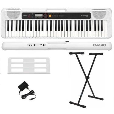 Imagem de Teclado Casio CT-S200 61 Teclas Branco + Suporte X