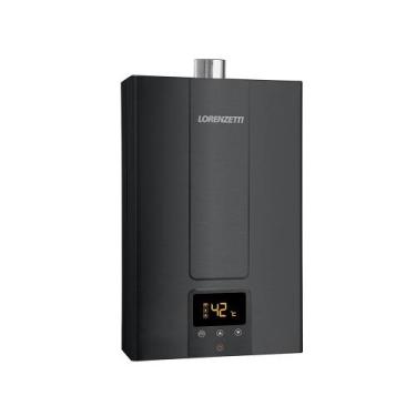 Imagem de Aquecedor de Água a Gás LZ 1600DE-BK Digital Lorenzetti, GLP (Gás Liqu