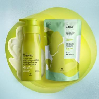 Imagem de Kit Creme Nutritivo com Refil Tododia Capim Limão e Hortelã - Natura