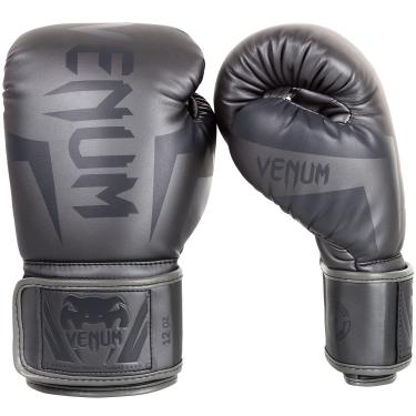 Imagem de Venum Luvas de boxe unissex adulto Elite, cinza/cinza, 396 g EUA