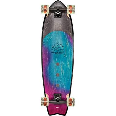 Imagem de Skate completo Chromantic Globe, Lavado Aqua, 83,8 cm C X 24,1 cm L - 56,5 cm WB
