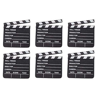 Imagem de Rhode Island Novelty 7 Inch x 8 Inch Hollywood Movie Clapboard, Six Per Order