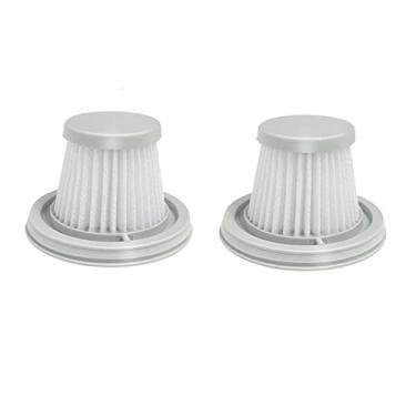 Imagem de Elemento de filtro de substituição 2/4/6 peças adequado para mini aspirador de pó portátil para carro Xiaomi Mijia (2 peças)