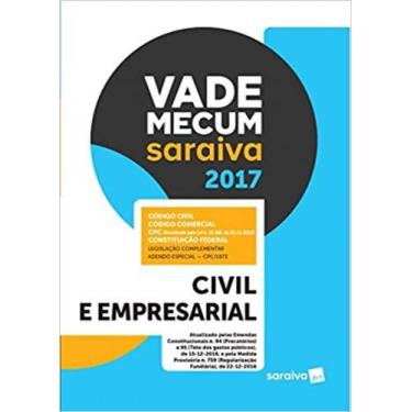 Imagem de Vade Mecum Saraiva 2017: Civil E Empresarial