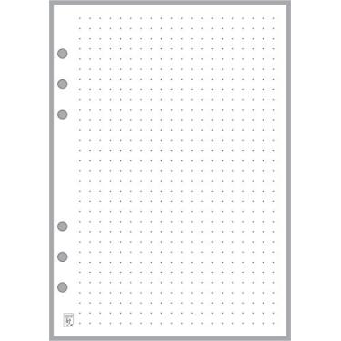 Imagem de Planejadores e organizadores para notebooks de tamanho A5 da Filofax, LV (GM), Kikki K, TMI e outros, Dot Grid Paper 0.25"