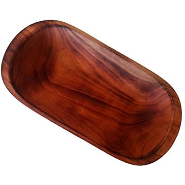 Imagem de Gamela Madeira Artesanal Churrasco Petisco Decoração Rustica