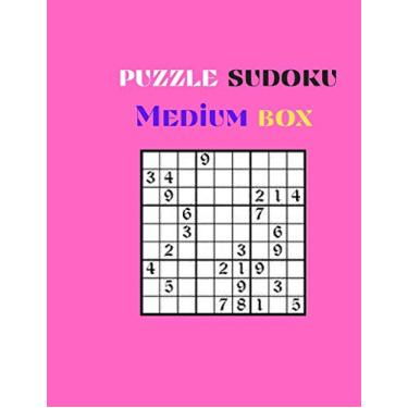 Imagem de puzzle sudoku Medium box: puzzle sudoku 188 Page With Correction Medium box 9x9