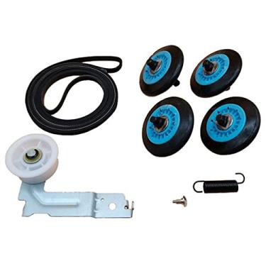 Imagem de Canyoyi Kit de reparo de secador atualizado para Samsung Drum Roller DC97-16782A DC971678A Correia Secadora 6602-001655 6602001655 polia intermediária DC93-00634A AP5325135 AP4373659 AP6038887 PS44