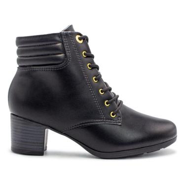 Imagem de Bota Modare Feminina Napa Genebra/Pele Strech Salto Bloco 7072.103