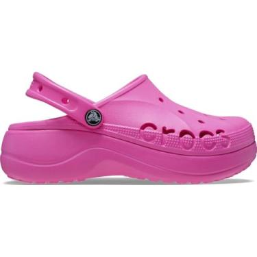 Imagem de Crocs Bota Chukka feminina, Rosa elétrico, 6 Wide