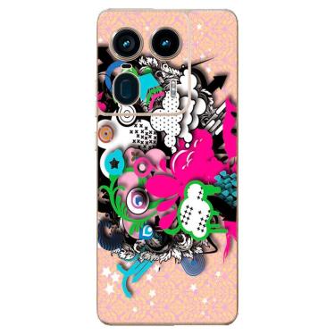 Imagem de Capa Adesivo Skin104 Verso Para Motorola Edge 50 Ultra