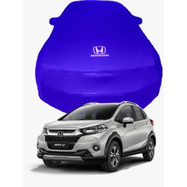 Imagem de Capa de Carro Honda WR-V Tecido  Lycra Premium - Cadilhe Capas, Azul R
