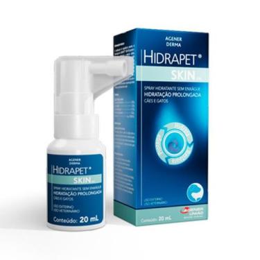 Imagem de Spray Hidratante Hidrapet Skin On para Cães e Gatos 20 ml - Agener Uni