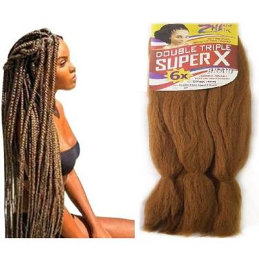 Imagem de Extenção de Cabelo de Tranças Jumbo Box Braids Pacotão 400g - D&D Comm