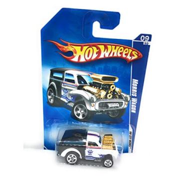 Imagem de Hot Wheels 2009 HW City Works, 1960 Morris Mail Wagon 09/10, 1:64 Escala, Caminhão, Branco, Preto, Vermelho, Azul, 4 Anos e Acima, Unissex, Criança