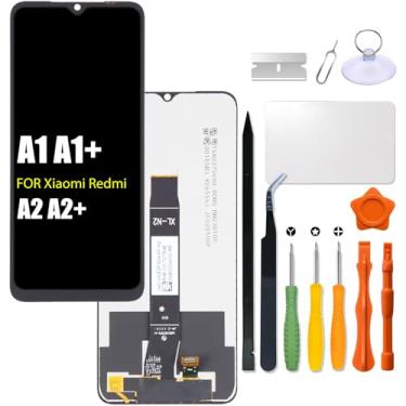 Imagem de Substituição para Xiaomi Redmi A1 A2 A1+ A2+ Tela LCD para redmi 220733SI 220733SG 220733SFG 23028RN4DG 23026RN54G 23028RNCAG LCD Touch Screen Display Panel Digitalizador Assembly com kit de reparo