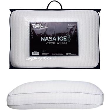 Imagem de Travesseiro Antialérgico Viscoelástico 50x70 Nasa Ice Toque Refrescante