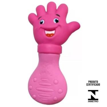 Imagem de Mordedor Macio Vila Toy Pezinho  Azul, Azul1