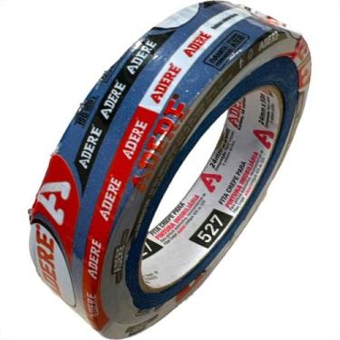 Imagem de Fita Crepe Adere Para Pintura Imobiliaria Azul 24Mm X 50M - 527, Azul