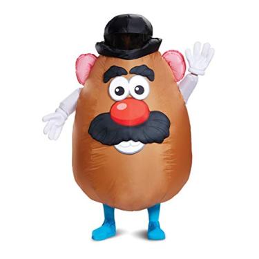 Imagem de Disguise Fantasia masculina inflável para adultos Mr. Potato Head, Marrom, Tamanho Único